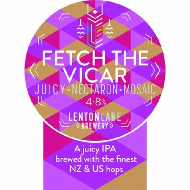 Fetch the Vicar 4.8%, Lenton Lane Brewery, England