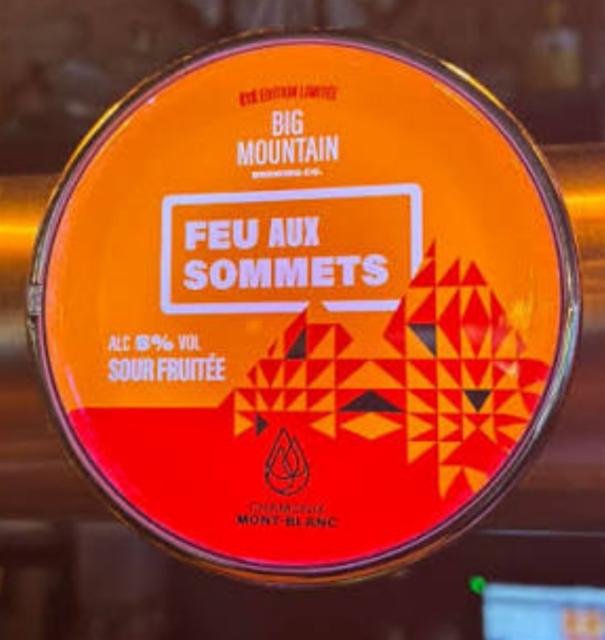 Feu aux sommets 5.0%, Big Mountain Brewing Co., France