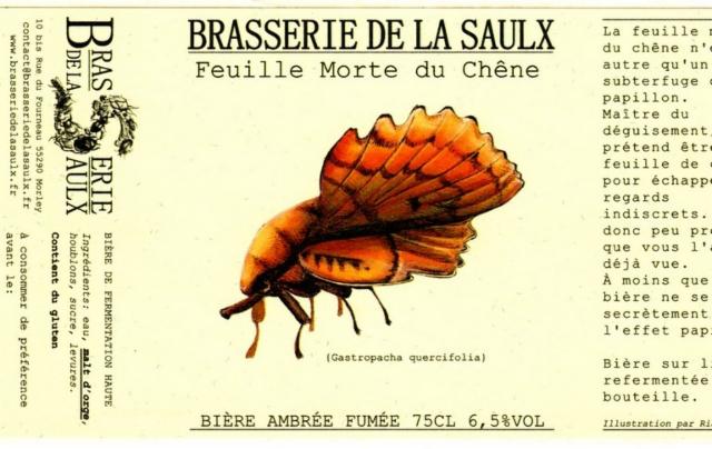 Feuille Morte Du Chêne 6.5%, Brasserie De La Saulx, France