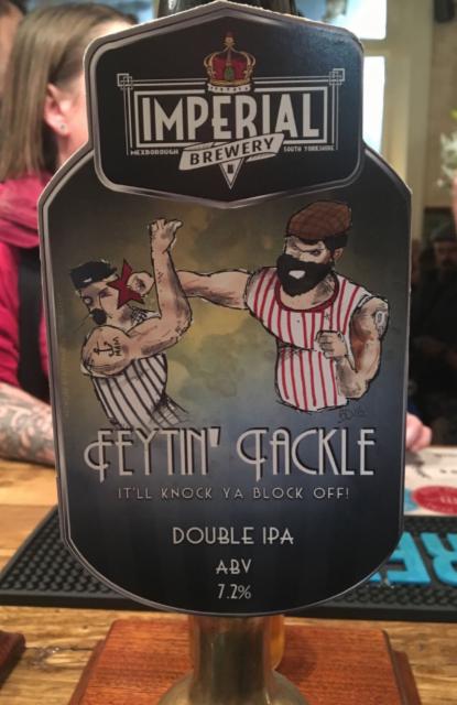 Feytin' Tackle 7.2%, Imperial Brewery, England