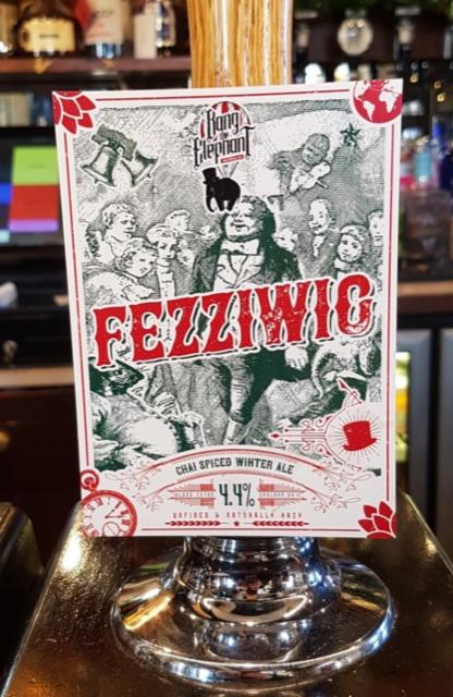 Fezziwig 4.4%, Bang The Elephant Brewing co, England