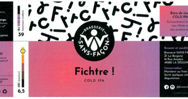 Fichtre ! 5.5%, Brasserie Sans Façon, France