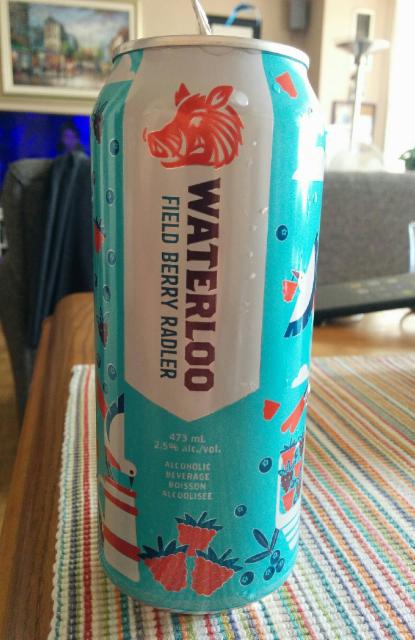 Field Berry Radler 2.5%, Waterloo Brewing Co, Canada