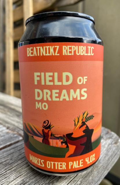 Field of Dreams MO 4.0%, Beatnikz Republic Brewing Co., England
