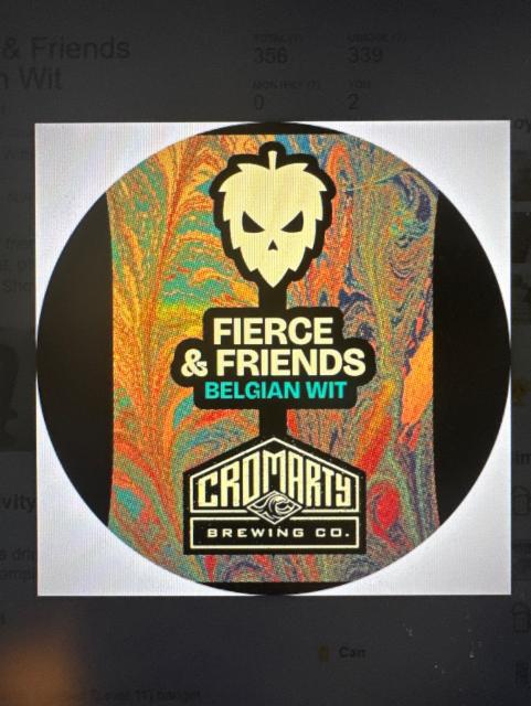 Fierce & Friends - Belgian Wit 4.8%, Fierce Beer Ltd, Scotland