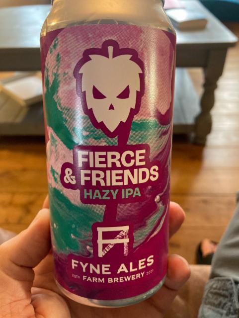 Fierce & Friends Hazy IPA 5.5%, Fyne Ales, Scotland