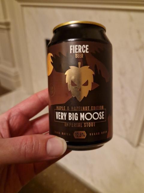 Fierce Beer Very Big Moose Maple & Hazlenut Edition 12.5%, Fierce Beer Ltd, Scotland