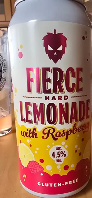 fierce hard lemonade 4.5%, Fierce Beer Ltd, Scotland