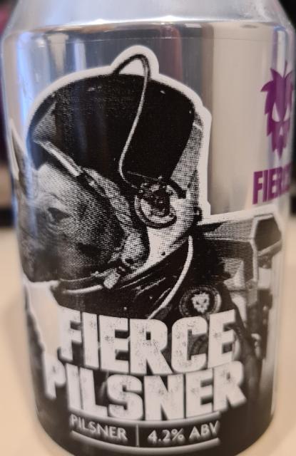 Fierce Pilsner 4.2%, Fierce Beer Ltd, Scotland