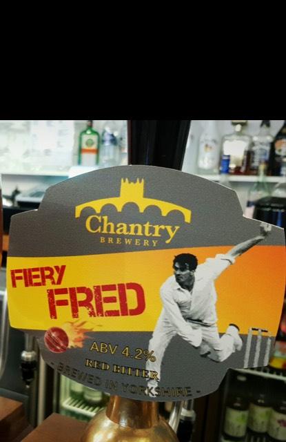 Fiery Fred 4.2%, Chantry Brewery, England