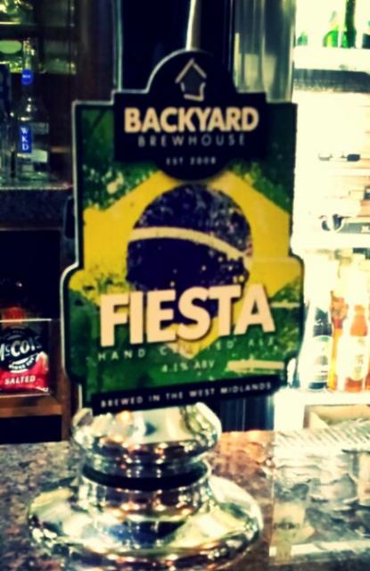 Fiesta 4.1%, Backyard Brewhouse, England