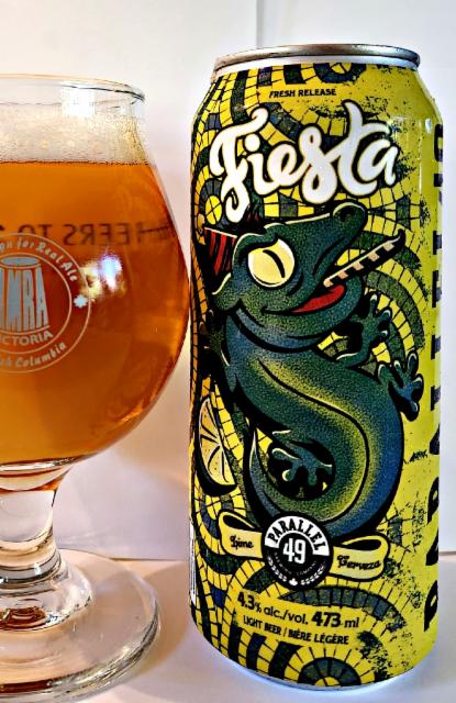 Fiesta Lime Cerveza 6.3%, Parallel 49 Brewing Company, Canada