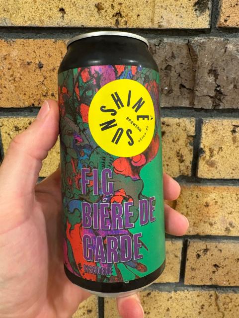 Fig Biere de garde 6.0%, Sunshine Brewery, New Zealand