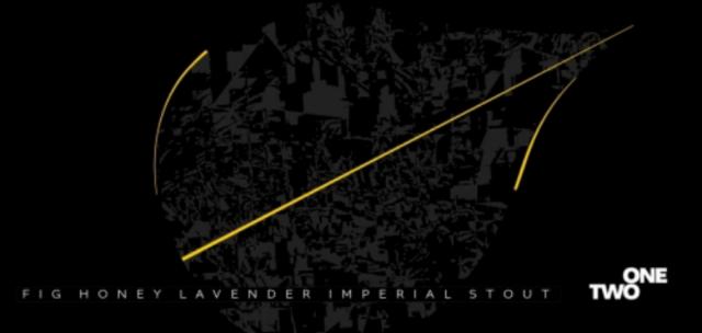 Fig honey lavender imperial stout, OneTwo
