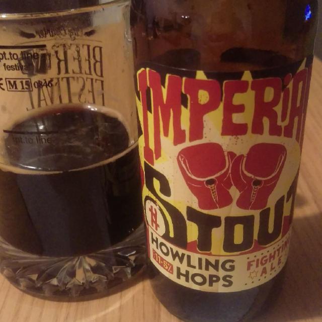 Fighting Ale Imperial Stout 11.5%, Howling Hops, England