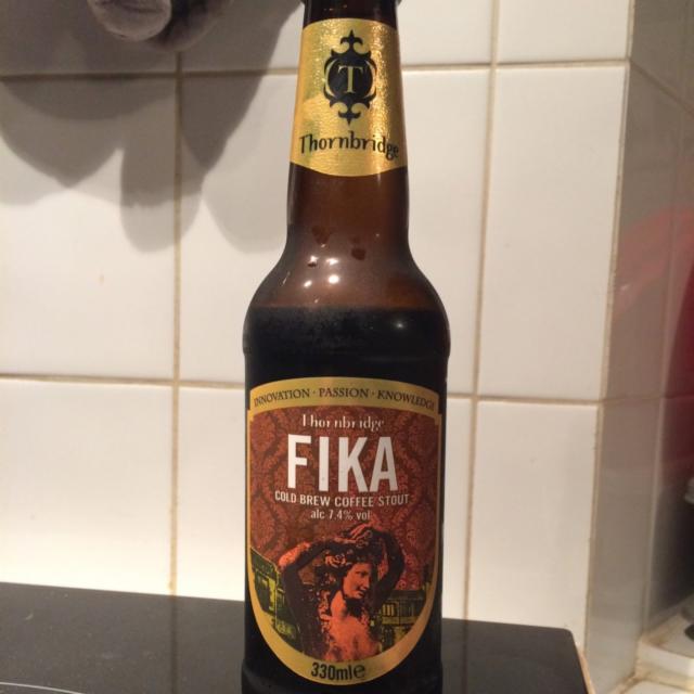 Fika 7.4%, Thornbridge Brewery, England