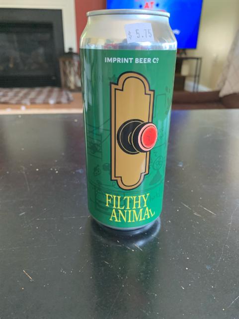 Filthy Animal 10.0%, Imprint Beer Co., United States