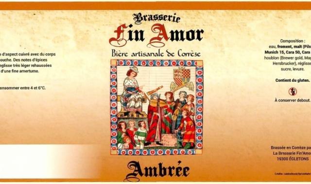 Fin'Amor Ambrée 5.5%, Brasserie Fin'Amor, France