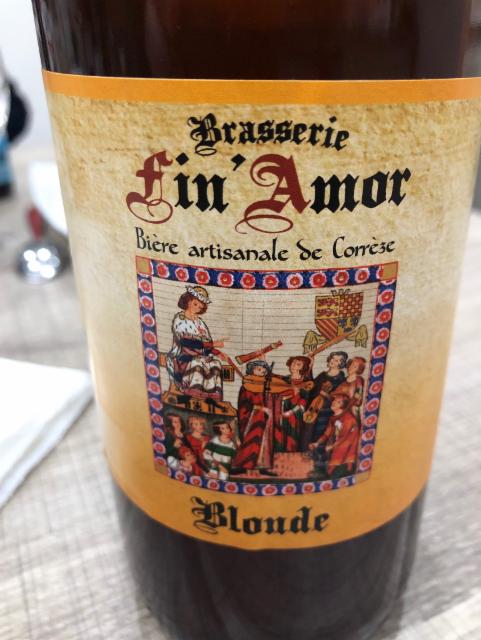 Fin'Amor Blonde 5.5%, Brasserie Fin'Amor, France