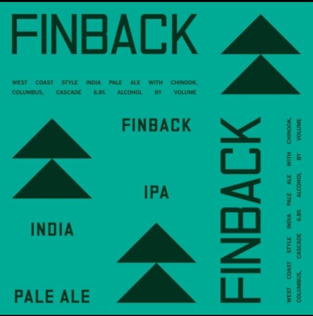 Finback IPA 6.8%, Finback Brewery, United States