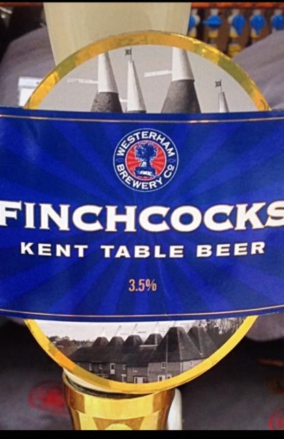Finchcocks Kent Table Beer 3.5%, Westerham Brewery Co, England