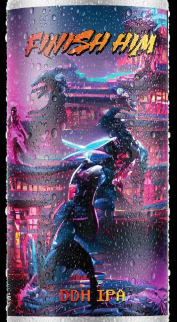 Finish Him 7.5%, Game Over Brewing Co., France