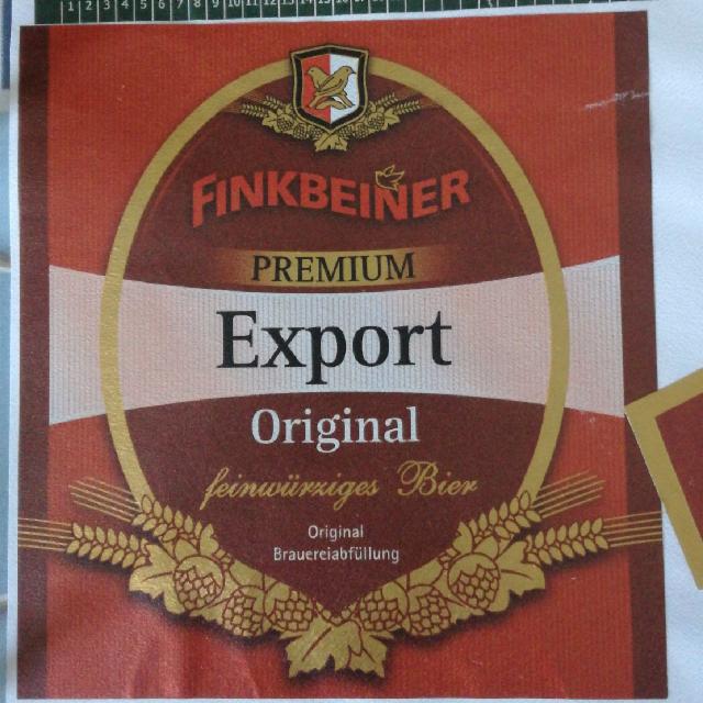 Export Original 5.3%, Finkbeiner Getränke GmbH & Co.KG, Germany