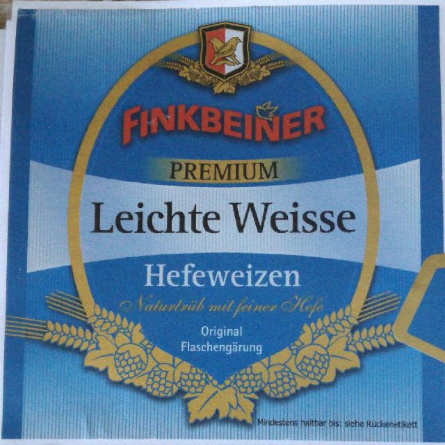 Leichte Weisse 3.5%, Finkbeiner Getränke GmbH & Co.KG, Germany