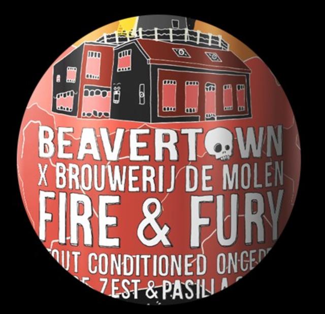 Fire & Fury 7.6%, Beavertown Brewery, England