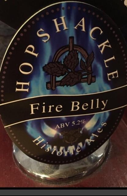 Fire Belly 5.2%, Hopshackle Historic Ales, England