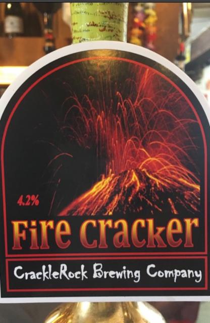 Fire Cracker 4.2%, CrackleRock Brewing Company, England