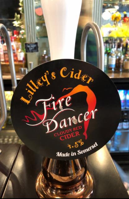 Fire Dancer 4.5%, Lilley's Cider Barn, England