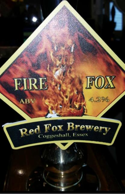 Fire Fox 4.2%, Red Fox Brewery, England