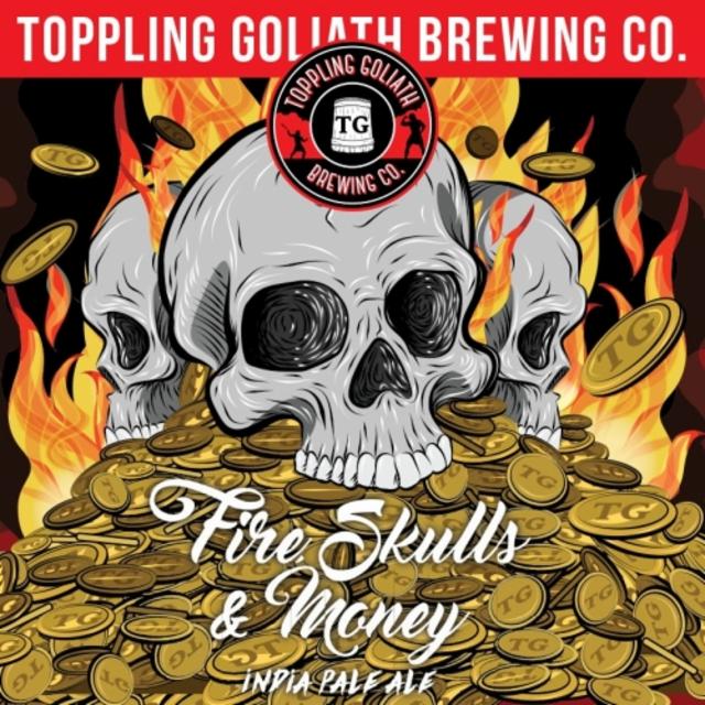 Fire, Skulls & Money 7.2%, Toppling Goliath Brewing Co., United States