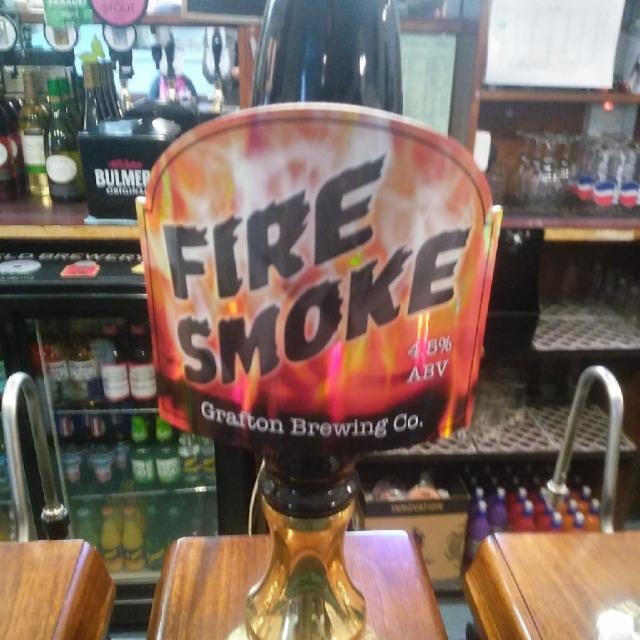 Fire Smoke 4.5%, Grafton Brewing Co., England
