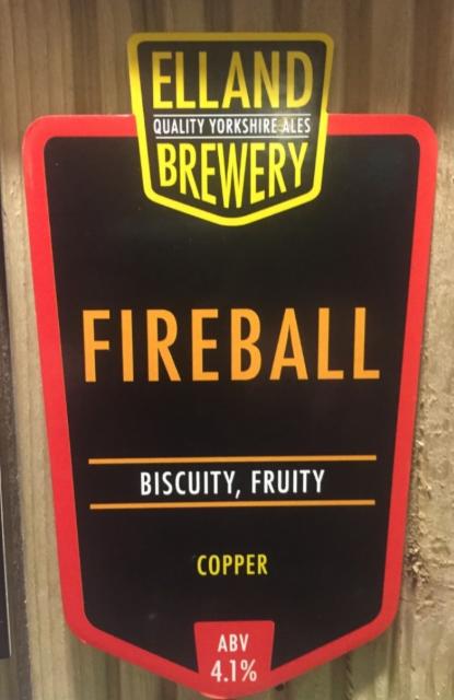 Fireball 4.1%, Elland Brewery, England