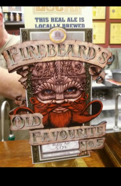 Firebeard's Old Favourite No.5 5.0%, Fownes Brewing Company, England