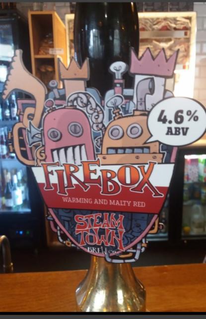 Firebox 4.6%, Steam Town Brew Co Ltd, England