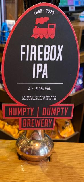 Firebox IPA 5.0%, Humpty Dumpty Brewery, England