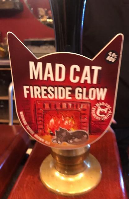 Fireside Glow 4.4%, Mad Cat Brewery, England