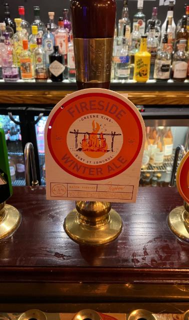 Fireside Winter Ale 4.5%, Greene King, England