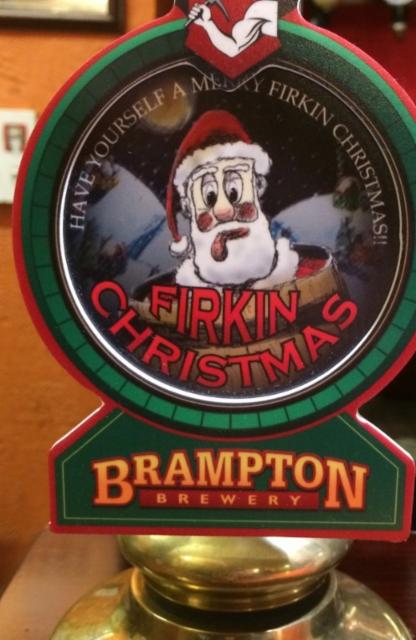 Firkin Christmas 4.2%, Brampton Brewery, England