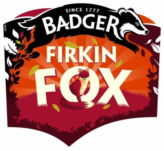 Firkin Fox 4.6%, Badger Brewery (Hall & Woodhouse), England
