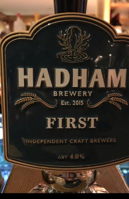 First 4.0%, Hadham Brewery, England