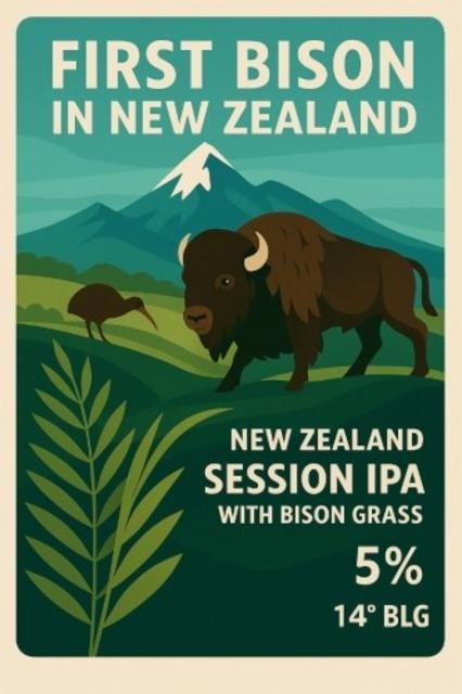 First Bison In New Zealand 5.0%, Browarny Craft Beer, Poland