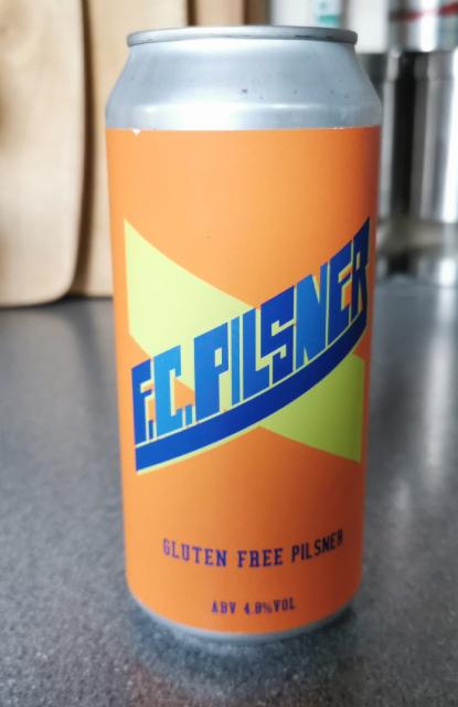 First Chop FC Pilsner 4.8%, First Chop, England