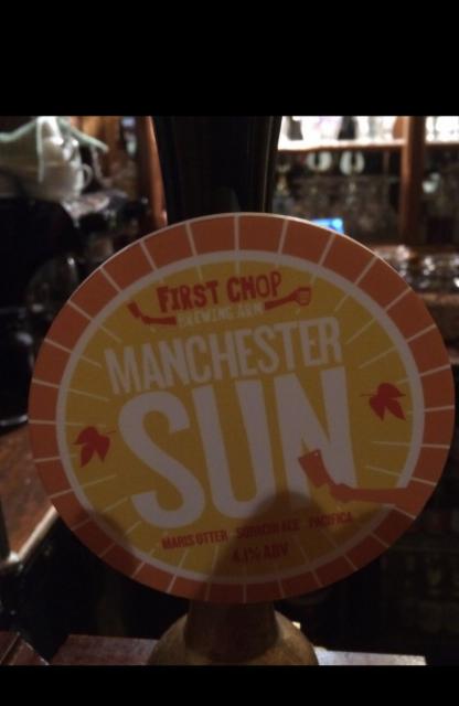 First Chop Manchester Sun 4.1%, First Chop, England