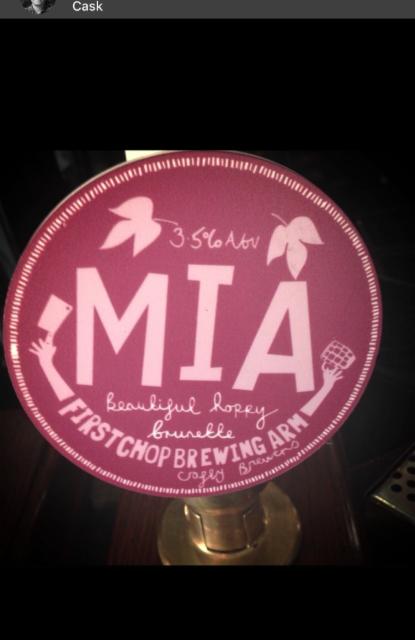 First Chop MIA 3.5%, First Chop, England