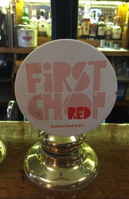 First Chop RED 4.6%, First Chop, England