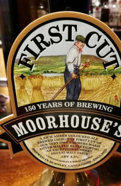 First Cut 4.2%, Moorhouse's Brewery, England